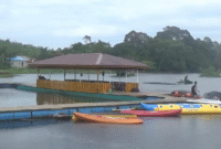 Wahana Air di Kampung Putra Bulu 