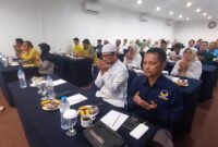 Sosialisasi Pendidikan Politik di Hotel Roditha, Banjarbaru, Rabu (10/9/2025). Foto:ERV