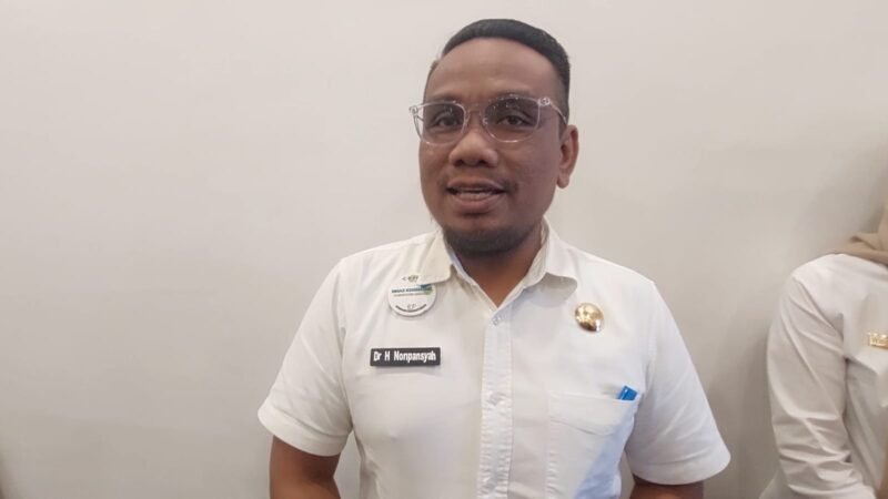 Plt Kepala Dinas Kesehatan Kabupaten Banjar, Dr. H. Noripansyah. Foto:ERV