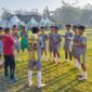 Latihan Tim Sepak Bola Kabupaten Banjar jelang Porprov 2025. Foto Askab PSSI Banjar
