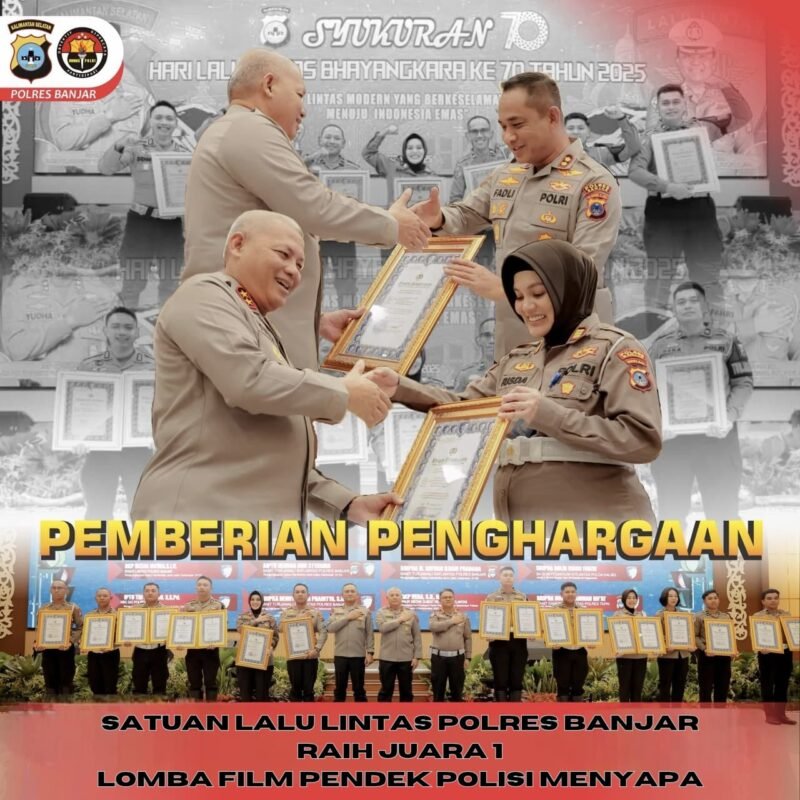 FOTO : HUMAS POLRES BANJAR