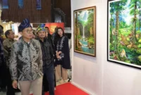 Pembukaan Temu Karya Taman Budaya (TKTB) XXIV se-Indonesia di Banjarmasin, Minggu (14/9/2025) malam. Foto: MC Kalsel