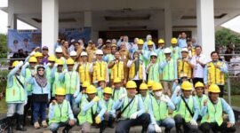  Lomba Tenaga Kerja Konstruksi Indonesia Tingkat Provinsi Kalsel Tahun 2025 di Banjarbaru ( FOTO : MC Kalsel)