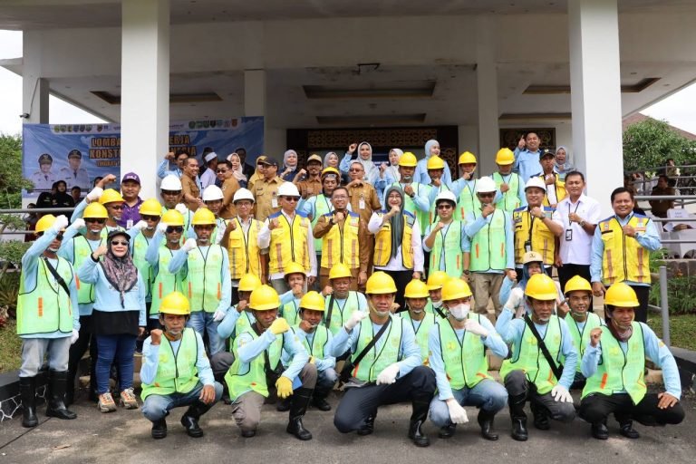  Lomba Tenaga Kerja Konstruksi Indonesia Tingkat Provinsi Kalsel Tahun 2025 di Banjarbaru ( FOTO : MC Kalsel)