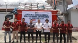 Rutan Grogot kirim arang ke Korea Selatan (FOTO : MC PASER)