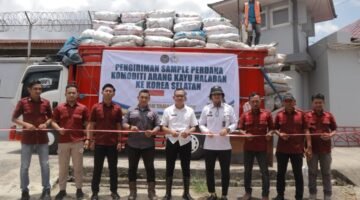 Rutan Grogot kirim arang ke Korea Selatan (FOTO : MC PASER)