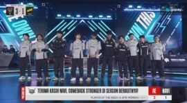 Alter Ego pulangkan Navi di Playoff hari pertama ( FOTO : SS Youtube Resmi MPL Indonesia )