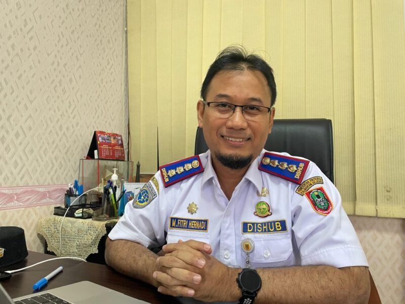 Kepala Dinas Perhubungan Kalimantan Selatan, M. Fitri Hernadi. foto: mckalsel