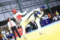 Taekwondo PORPROV Kalsel dimulai ( FOTO : MC KALSEL )