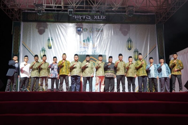 Pembukaan MTQG Ke-49 (Foto : MC Paser)