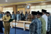Dewan Hakim MTQH Paser ke-49 Resmi Dilantik oleh Wakil Bupati Paser Ikhwan Antasari (FOTO : MC PASER)