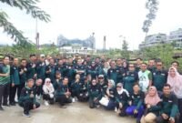 Foto bersama saat penanaman di IKN (FOTO : DISKOMINFO PPU)