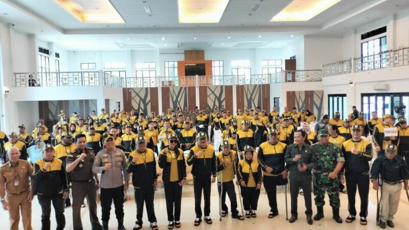 Pelepasan kontingan Banjarbaru Peparprov Kalsel