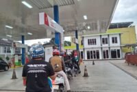 Salah satu SPBU di wilayah Martapura-Banjarbaru. Foto:Van Pro1