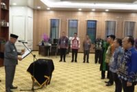 Bupati Kotabaru lantik Tiga Pejabat JPT (Foto ; Diskominfo Kotabaru)