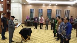 Bupati Kotabaru lantik Tiga Pejabat JPT (Foto ; Diskominfo Kotabaru)