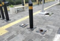Puluhan Bollard di Banjarbaru Raib Diduga Dicuri
