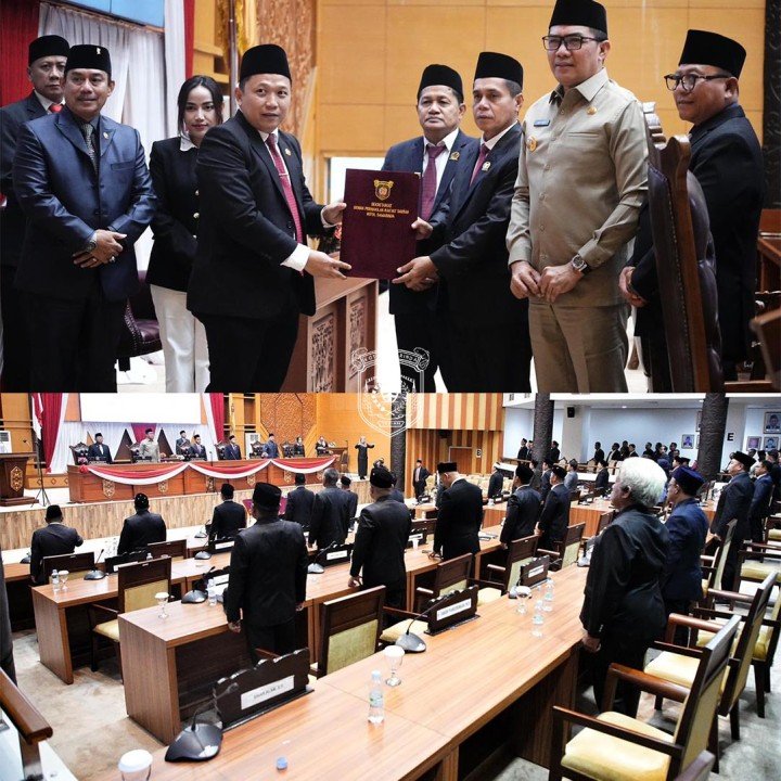 DPRD Samarinda sahkan APBD Kota Samarinda (Foto : PPID Samarinda)