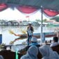 Pembukaan kejuaraan perahu naga (Foto : PPID HSS)