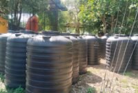 Tandon disiapkan oleh BPBD Banjar