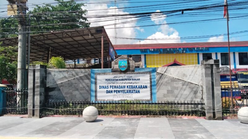 Kantor Dinas Pemadam Kebakaran dan Penyelamatan (DPKP) Kabupaten Banjar