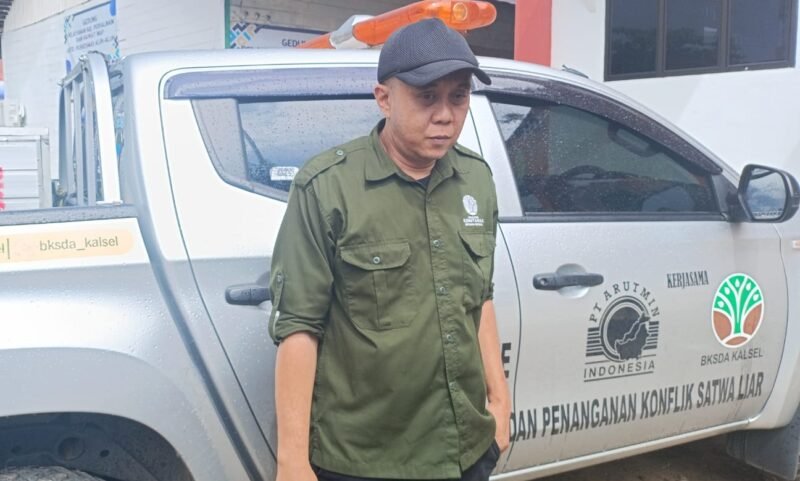 Kepala Seksi Konservasi Wilayah 2 BKSDA Kalsel, Junaidi Selamet Wibowo