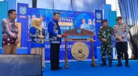 Sekda Banjar buka festival kuliner 2025