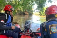 Penyelusuran hari kedua (Foto : DPKP Banjar)