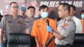 Salahsatu pelaku pengeroyokan di Indrasari berhasil diamankan (Foto : Humas Polres Banjar)