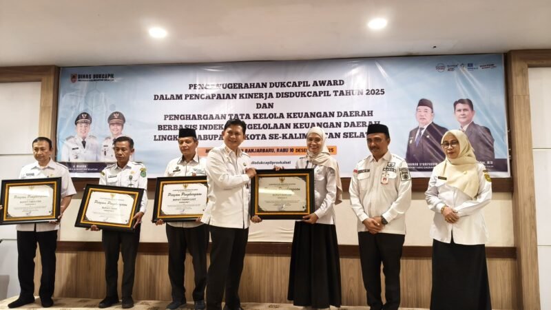 Disdukcapil Banjar peroleh peringkat tiga se-Kalsel