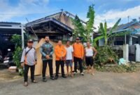 Tim BPBD Banjar lakukan verifikasi pendataan dampak Puting Beliung di Desa Sungai Sipai