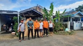 Tim BPBD Banjar lakukan verifikasi pendataan dampak Puting Beliung di Desa Sungai Sipai