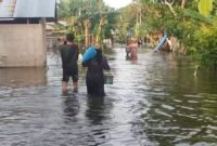 Banjir di Desa Kaliukan