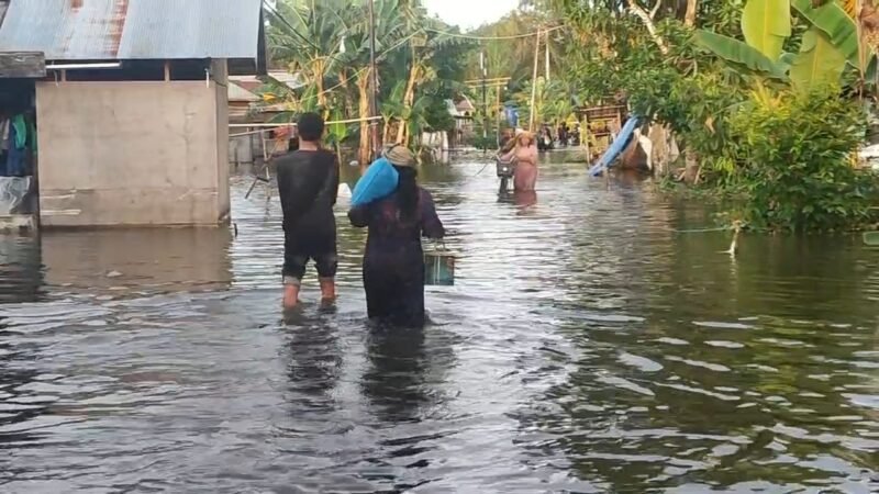 Banjir di Desa Kaliukan