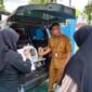 DKP3 Balangan Beri Pelayanan Kesehatan Hewan di Pasar Paringin (FOTO : INFOPUBLIK BALANGAN)
