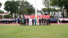 Upacara bela negara (Foto : Diskominfo Balikpapan)