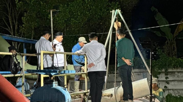 Proyek Jaringan Air Bersih di Batola Tuntas (FOTO : MC KALSEL)