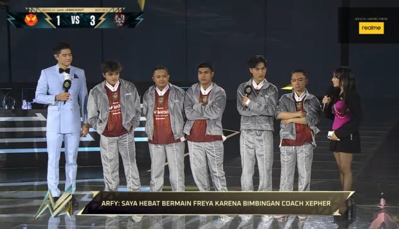 Alter Ego Interview (Foto :Live Streaming YouTube MPL Indonesia)