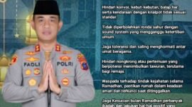 Imbauan Polres Banjar (FOTO : POLRES BANJAR)