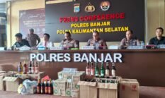 Dua Pekan Jelang Ramadan, Polres Banjar Ringkus 22 Tersangka Narkoba