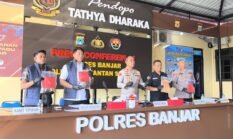 Polisi Ungkap Pembunuhan Yang Dipicu Sakit Hati di Sungai Pinang, Korban Sempat Direkayasa Seolah Bunuh Diri