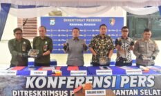 Polda Kalsel Ungkap Perdagangan Ilegal Satwa Dilindungi, 57,8 Kg Sisik Trenggiling dan Paruh Rangkong Disita