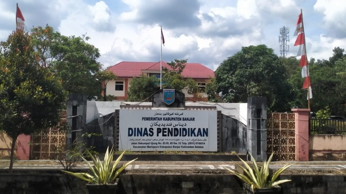 Kantor Disdik Banjar (Foto : Istimewa)